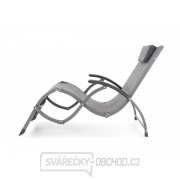 Lehátko VIOLA De Luxe (Black & Grey) Lehátko VIOLA De Luxe (Black & Grey) náhled