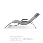 Lehátko VIOLA De Luxe (Black & Grey) Lehátko VIOLA De Luxe (Black & Grey) náhled