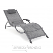 Lehátko VIOLA De Luxe (Black & Grey) Lehátko VIOLA De Luxe (Black & Grey) gallery main image