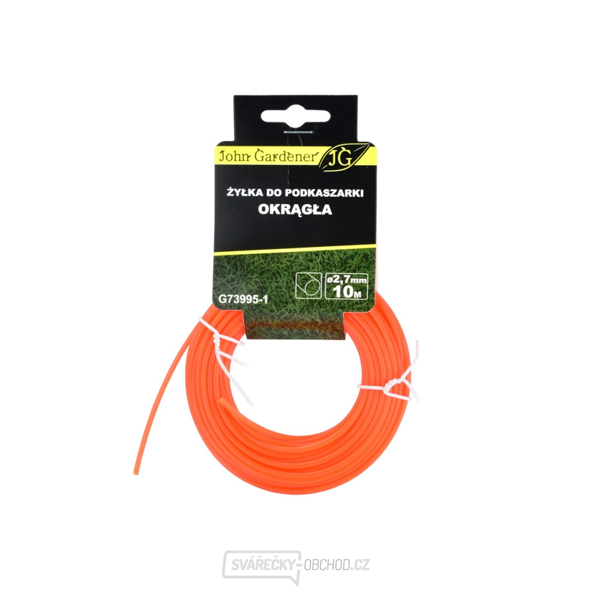 Geko  žací struna pr. 2,7 mm, délka 10m, kulatý průřez
