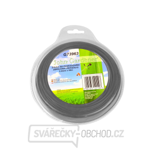 Geko Žací struna pr. 2,4 mm, délka 50m, kulatý průřez  Geko Žací struna pr. 2,4 mm, délka 50m, kulatý průřez  gallery main image
