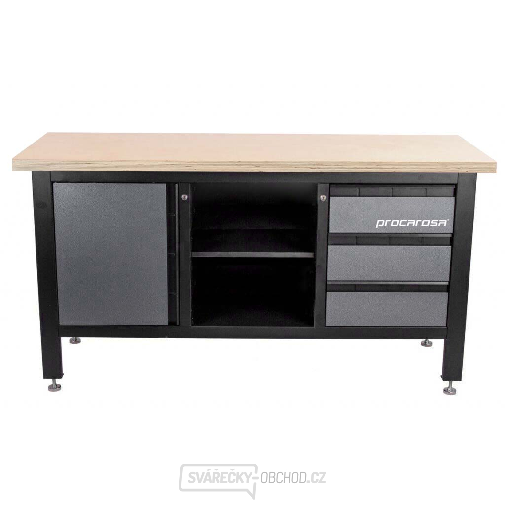 Dílenský ponk Procarosa PROFI311 Barva: Černá