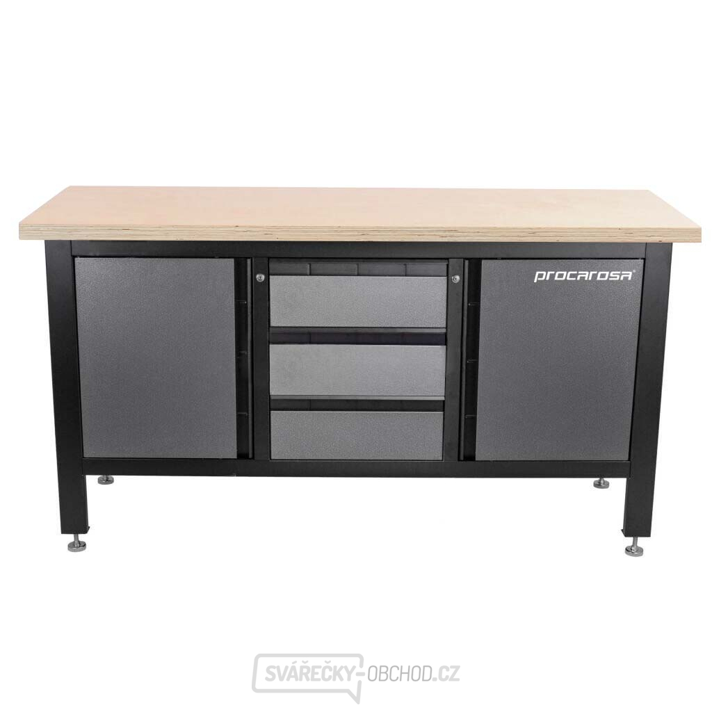 Dílenský ponk Procarosa PROFI32 Barva: Černá