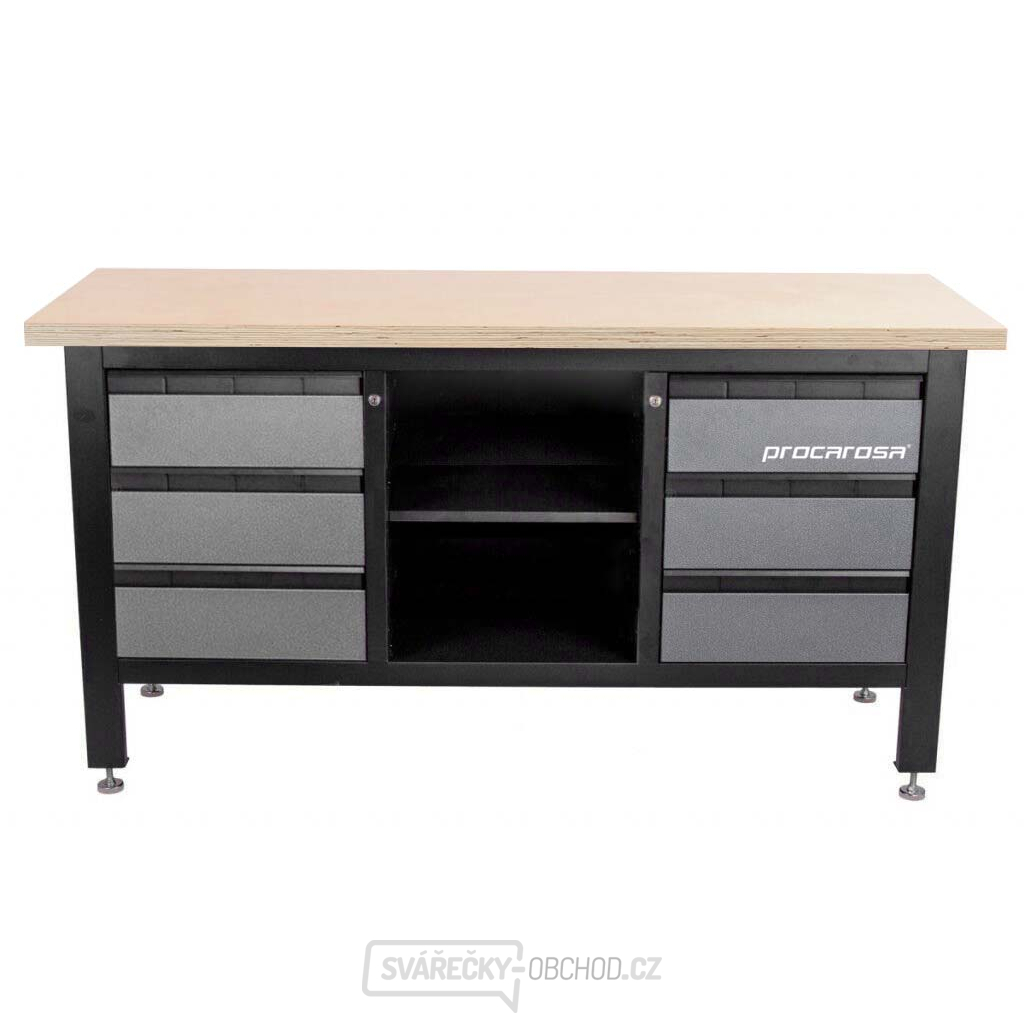 Dílenský ponk Procarosa PROFI61 Barva: Černá