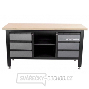 Dílenský ponk Procarosa PROFI61 Barva: Černá Dílenský ponk Procarosa PROFI61 Barva: Černá gallery main image