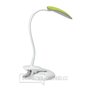 Solight LED stmívatelná lampička 2v1, podstavec i klip, 5W 4000K, 3 barevné kryty Náhled