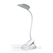 Solight LED stmívatelná lampička 2v1, podstavec i klip, 5W 4000K, 3 barevné kryty náhled
