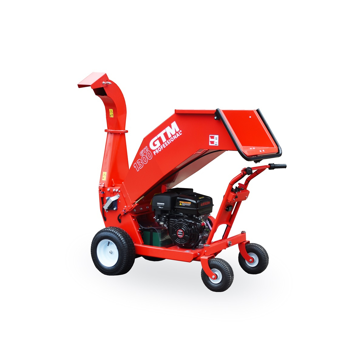GTM GTS 1300 WDG benzinový drtič dřeva s pojezdem MSGTS1305WDG15