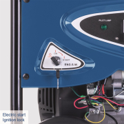 Scheppach SG 7300 Rámová elektrocentrála 5500 W s regulací AVR a elektrostartem Náhled