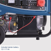 Scheppach SG 7300 Rámová elektrocentrála 5500 W s regulací AVR a elektrostartem Náhled