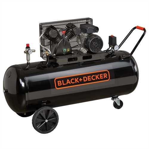 Black & Decker Kompresor olejový dvouválcový BDV 445/200-4T
