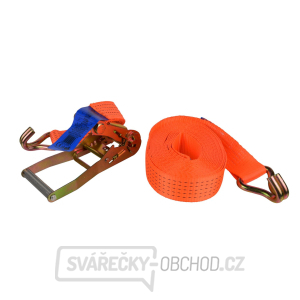 Popruh s ERGO ráčnou a háky, 5t, 8m GEKO Popruh s ERGO ráčnou a háky, 5t, 8m GEKO gallery main image