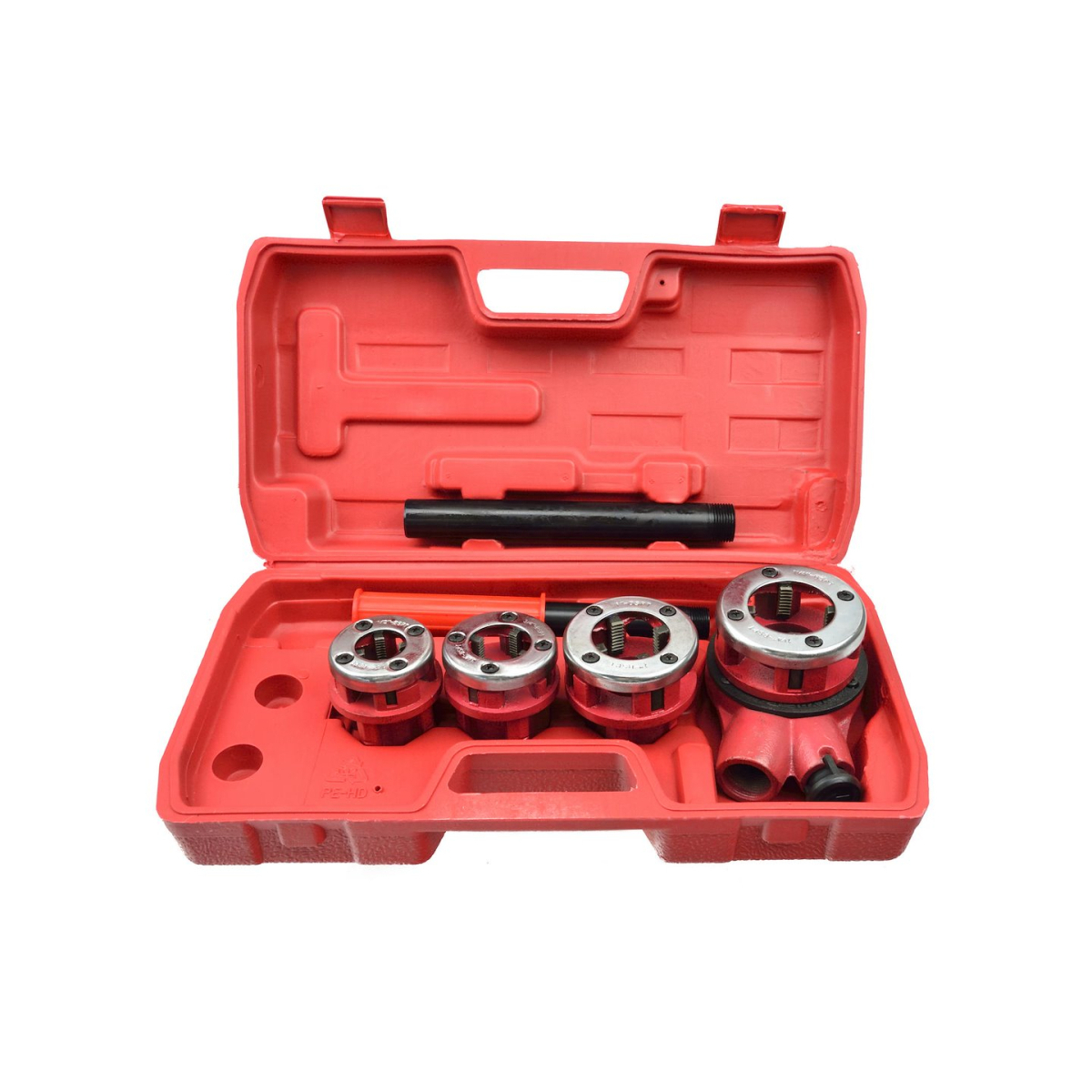 Sada závitníků na trubky, 4 očka GEKO G01000