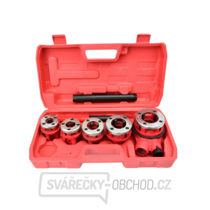 Sada závitníků na trubky, 5 oček GEKO Sada závitníků na trubky, 5 oček GEKO gallery main image