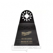 Milwaukee nůž 64mm dvoukovový široký pro řezání kovových plechů,dřeva s hřebíky a plastů - 1 ks Milwaukee nůž 64mm dvoukovový široký pro řezání kovových plechů,dřeva s hřebíky a plastů - 1 ks gallery main image