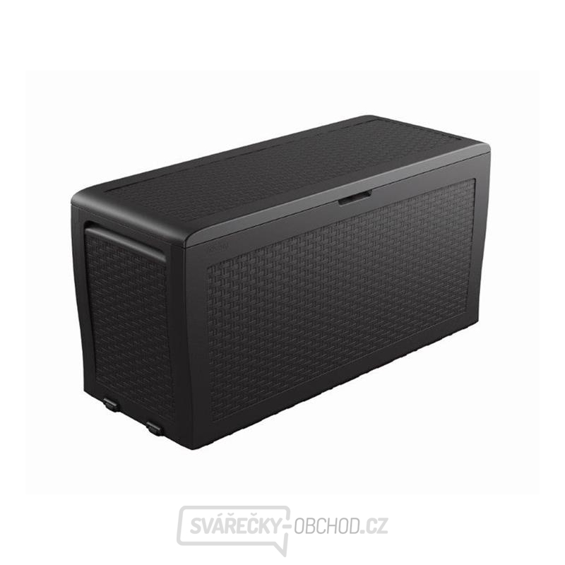 Box zahradní KETER Samoa Rattan Box 270l Graphite