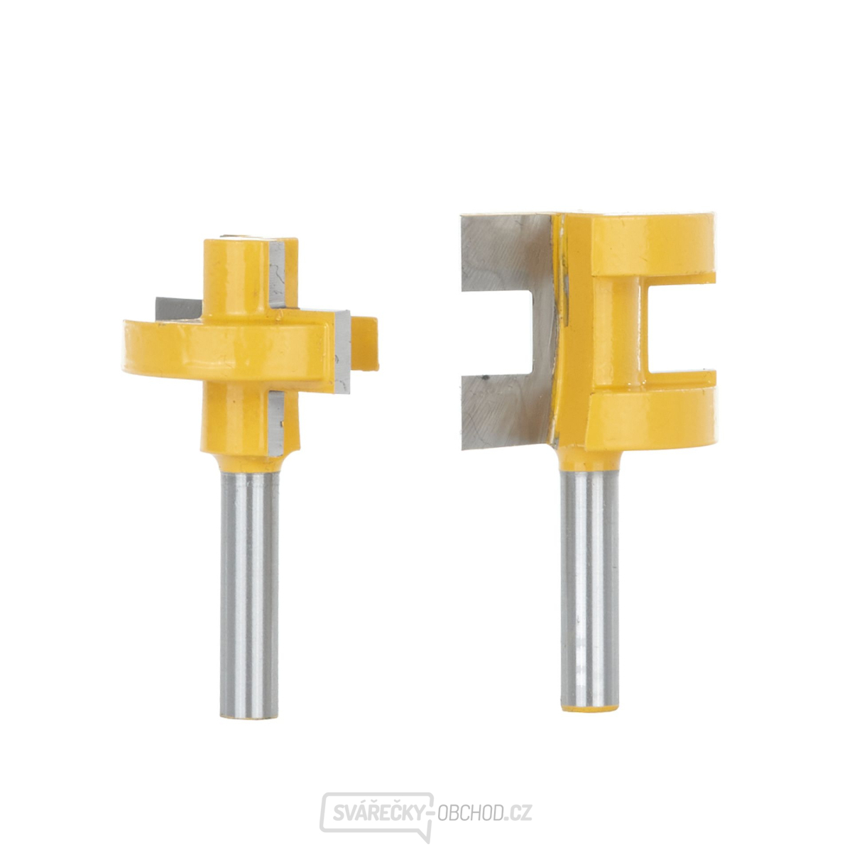 Geko - Frézy na drážkové spoje 2ks - Stopka 8mm