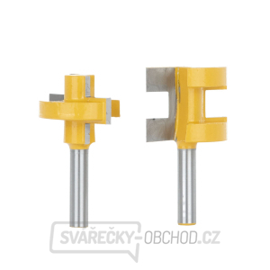 Geko - Frézy na drážkové spoje 2ks - Stopka 8mm Geko - Frézy na drážkové spoje 2ks - Stopka 8mm gallery main image