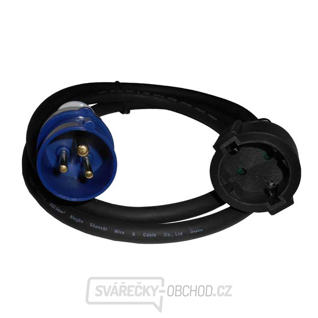 PSSO kabel s redukcí CES25 250V/16A 3x2,5mm2 - 1,5m