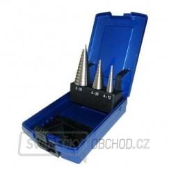 Sada HSS RATIOLINE stupňovité vrtáky Sada HSS RATIOLINE stupňovité vrtáky gallery main image