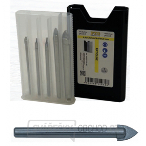 Sada vrtáků na sklo 5 dílů Sada vrtáků na sklo 5 dílů gallery main image