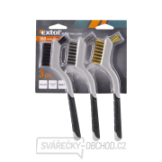 Kartáče malé, 180mm - 3ks Náhled