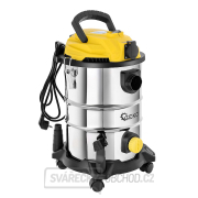 Průmyslový vysavač na mokré i suché vysávání 25 l se zásuvkou + příslušenství (1) náhled