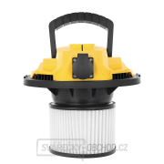 Průmyslový vysavač na mokré i suché vysávání 25 l se zásuvkou + příslušenství (1) náhled