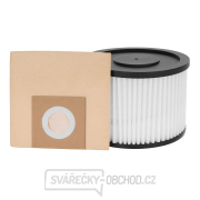 Průmyslový vysavač na mokré i suché vysávání 25 l se zásuvkou + příslušenství (1) náhled