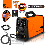 PANTERMAX MIG225LED invertorová svářečka MIG/TIG/MMA + Kabely 3m + Kukla + Hořák PANTERMAX MIG225LED invertorová svářečka MIG/TIG/MMA + Kabely 3m + Kukla + Hořák náhled