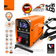 PANTERMAX MMA195LCD invertorová svářečka MMA/TIG + Kabely 1.5m + Štít + kartáč Náhled