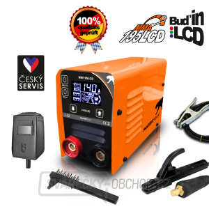 PANTERMAX® MMA195LCD Svař. invertor MMA/TIG + Kabely 1.5m + Kartáč