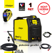 KOWAX GeniTig® 220AC/DC LCD + Hořák + Kabely Náhled