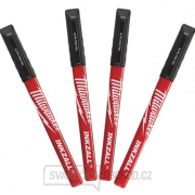Milwaukee Popisovač s jemným tenkým hrotem - 4ks gallery main image