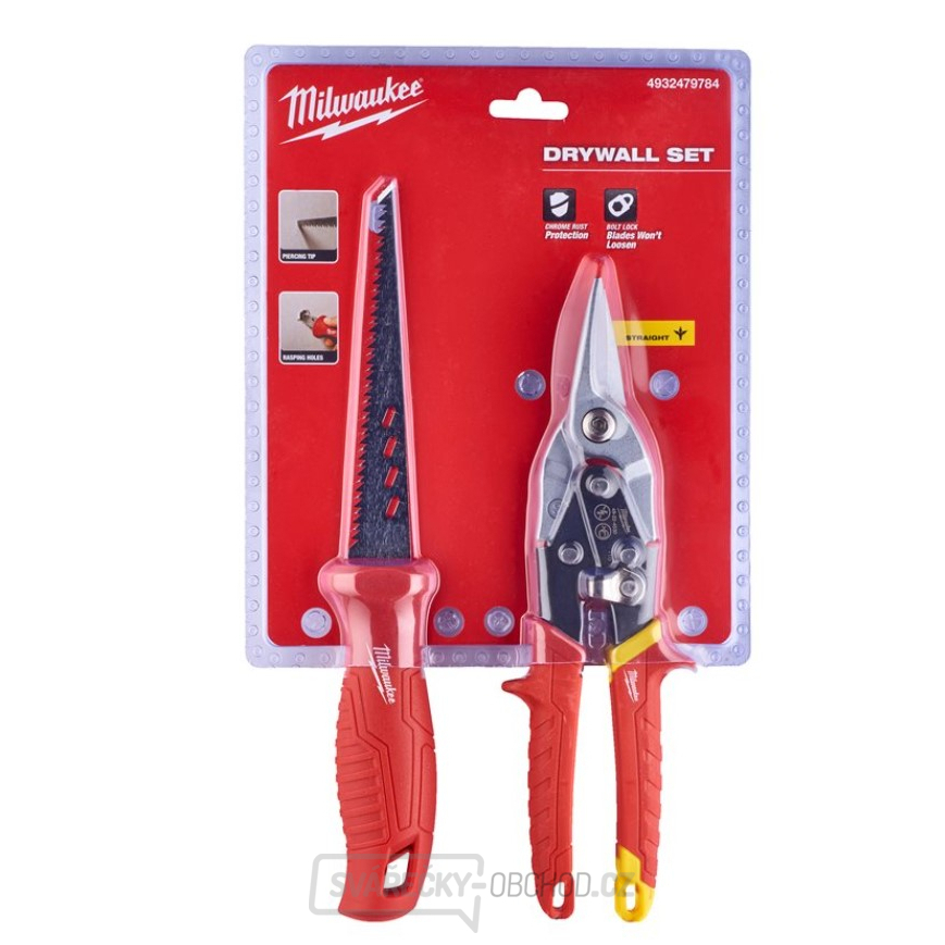 Milwaukee sada na sadrokarton Drywall kit