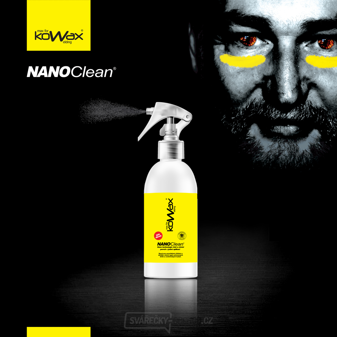NANOClean KOWAX čistič kukel 200ml