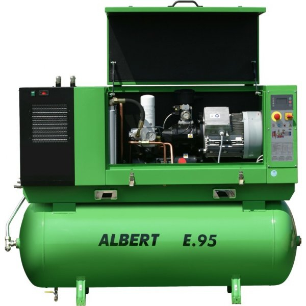 Šroubový kompresor Atmos Albert E.95-10 Komfort + Vzdušník