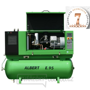 Šroubový kompresor Atmos Albert E.95-10 Komfort + Vzdušník + Sušička Šroubový kompresor Atmos Albert E.95-10 Komfort + Vzdušník + Sušička gallery main image