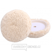 Kotouč leštící vlněný, T240, ⌀190mm, 4ply 100% vlna, suchý zip ⌀150mm Kotouč leštící vlněný, T240, ⌀190mm, 4ply 100% vlna, suchý zip ⌀150mm gallery main image