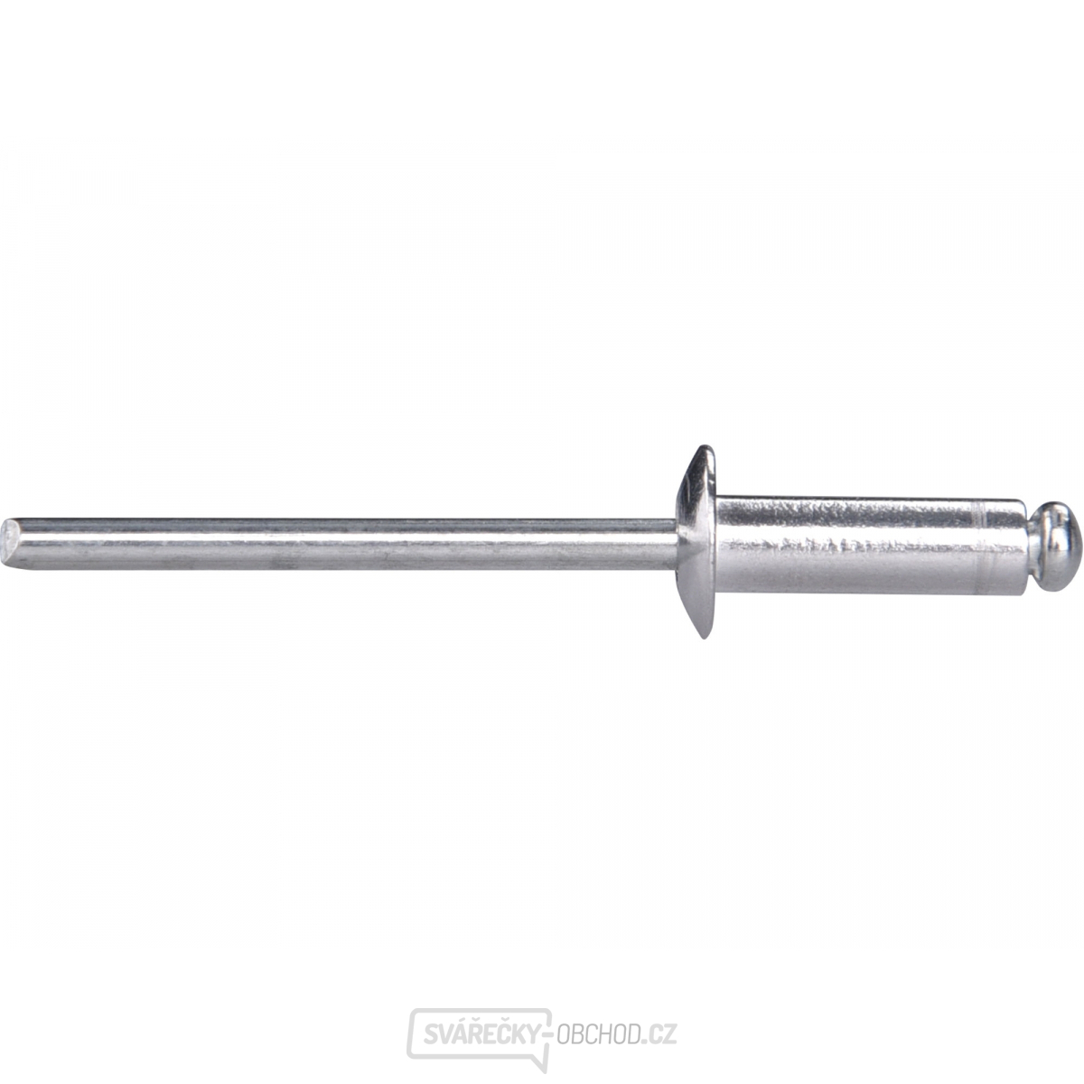 Nýty trhací hliníkové sada 1000ks, O 4,0x12,7mm plochá hlava