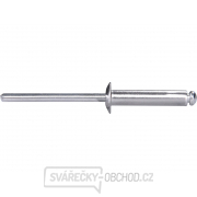 Nýty trhací hliníkové sada 500ks, O 4,0x19mm plochá hlava Nýty trhací hliníkové sada 500ks, O 4,0x19mm plochá hlava gallery main image