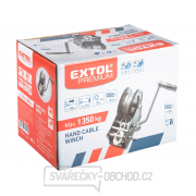 Naviják lanový s klikou, do 1350kg/10m lanko náhled