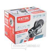 Naviják lanový s klikou, do 1350kg/10m lanko Náhled