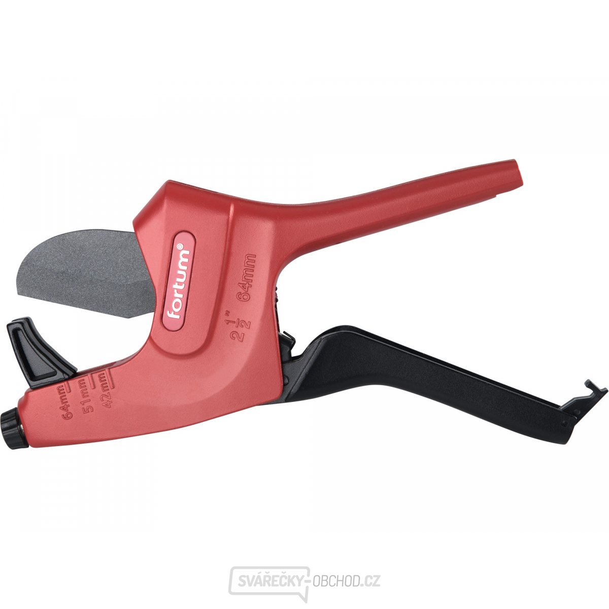 Nůžky na plastové trubky, O 0-64mm, trojúhel. břit