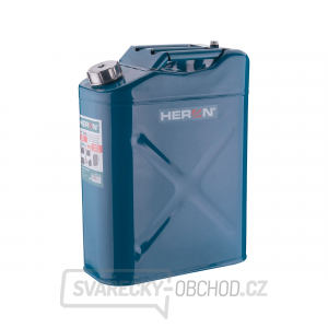 Kanystr ocelový na benzín, 20L Kanystr ocelový na benzín, 20L gallery main image