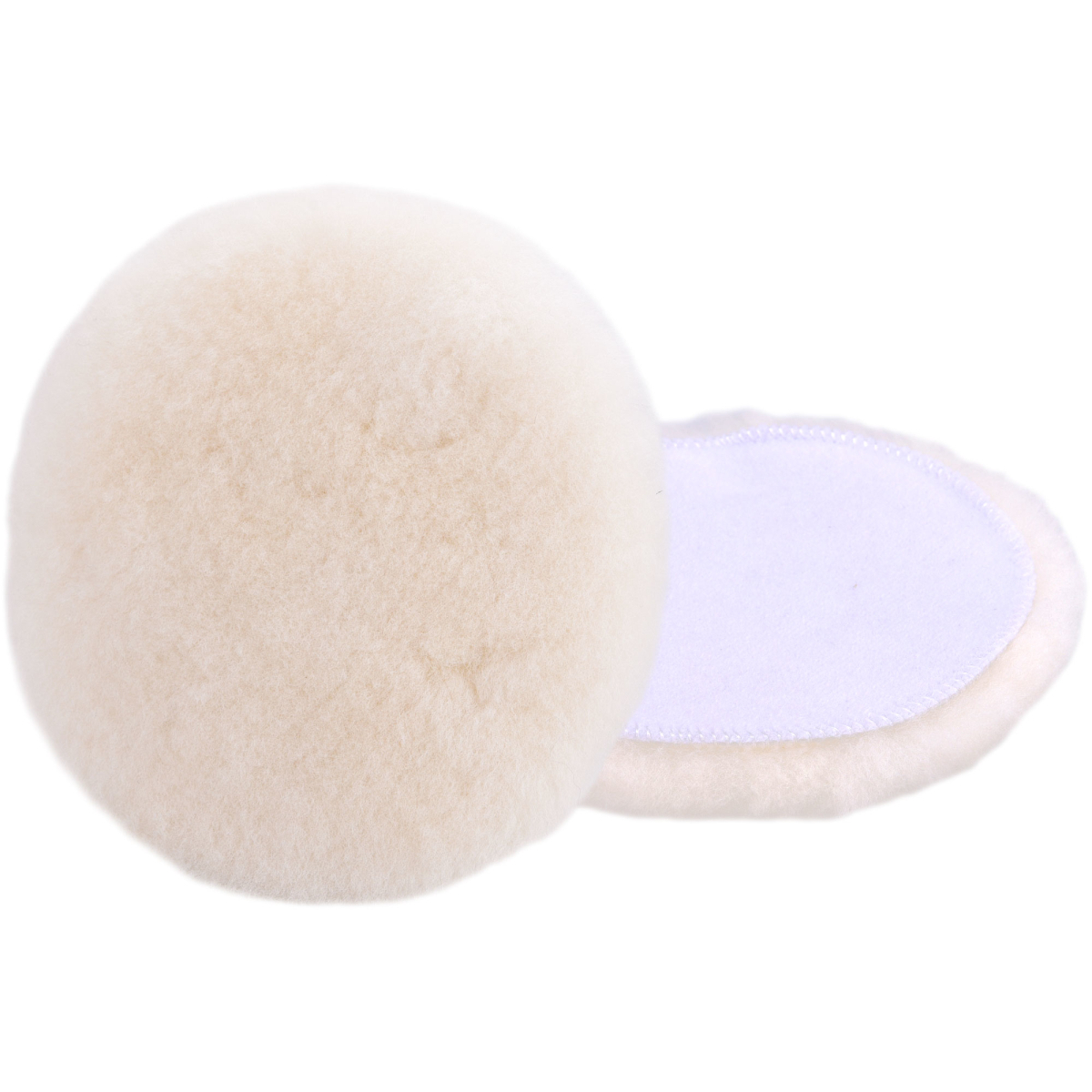 Levně Kotouč leštící vlněný, ovčí rouno, T160, ⌀125mm, suchý zip 8804560