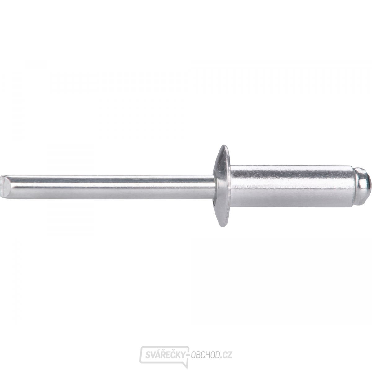 Nýty trhací hliníkové sada 250ks, O 6,4x19mm plochá hlava