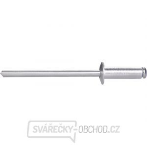 Nýty trhací hliníkové sada 1000ks, O 3,2x9,6mm plochá hlava Nýty trhací hliníkové sada 1000ks, O 3,2x9,6mm plochá hlava gallery main image