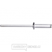 Nýty trhací hliníkové sada 1000ks, O 3,2x12,7mm plochá hlava Nýty trhací hliníkové sada 1000ks, O 3,2x12,7mm plochá hlava gallery main image