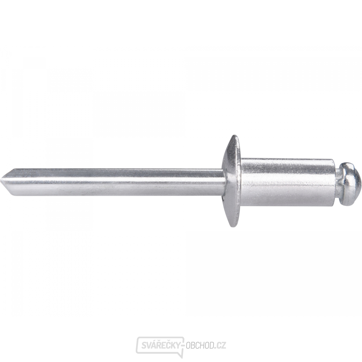 Nýty trhací hliníkové sada 250ks, O 6,4x12,7mm plochá hlava